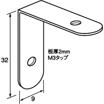 アルミ額用 角金具 福井金属工芸 金折 【通販モノタロウ】