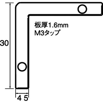 アルミ額用 角金具 福井金属工芸