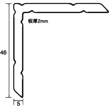 アルミ額用 角金具 福井金属工芸