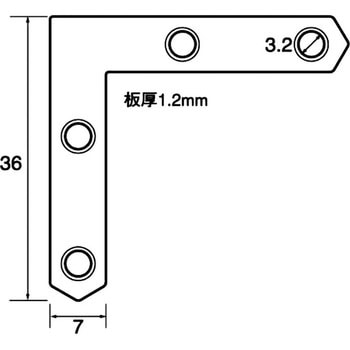角金具 ステンレス 福井金属工芸