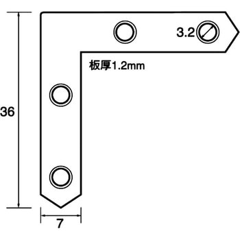 角金具 ステンレス 福井金属工芸