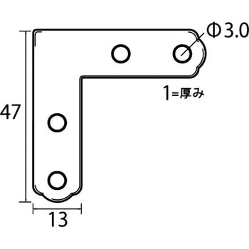角金具 ステンレス 福井金属工芸