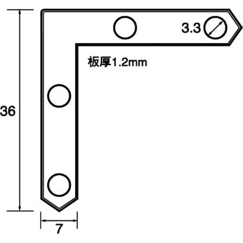 黄銅 角金具 福井金属工芸