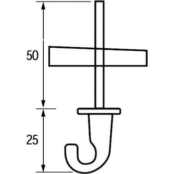 CR-11 喚鐘釘 1個 福井金属工芸 【通販サイトMonotaRO】