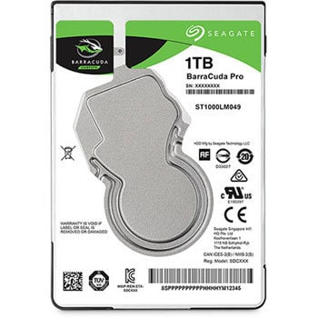 ST1000LM049 内蔵ハードディスク 2.5インチ Barracuda Pro 1台 SEAGATE(シーゲイト) 【通販モノタロウ】