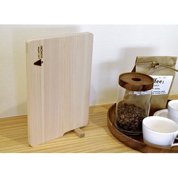 東濃ひのきまな板自立スタンド付 ウメザワ