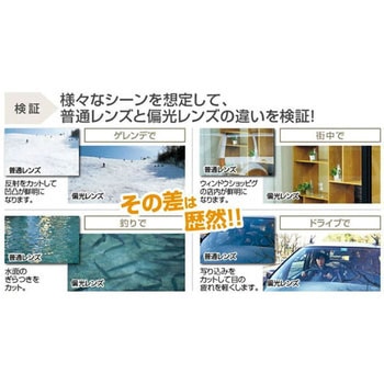 偏光サングラス老眼鏡 BFL-2B ブラウン偏光 クリアー光学
