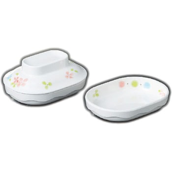 小判皿(浮遊花)(フォーリスト) スリーライン