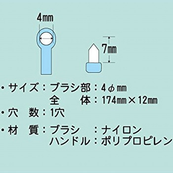 ワンタフト歯ブラシ 歯科専用部分・歯間・矯正用磨き 12本 キャップ1個付 ラピス