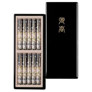 特撰淡墨の桜 塗箱進物 日本香堂