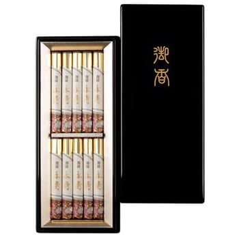 伽羅永寿 塗箱進物 日本香堂