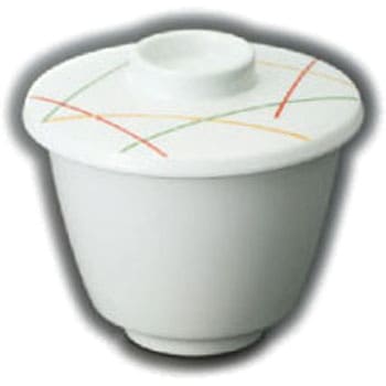 むし茶碗(身)(アイボリー) スリーライン