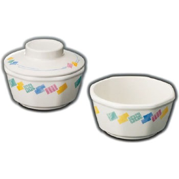 小鉢(色絵小紋)(メラミンエックス) スリーライン