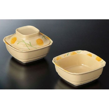 角小鉢(金花)(メラミンエックス) スリーライン