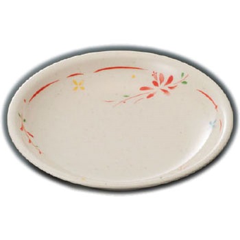 丸皿(花もみじ) スリーライン