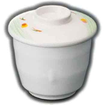 むし茶碗(蓋)(こもれび) スリーライン