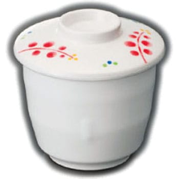 むし茶碗(蓋)(ルビーズ) スリーライン