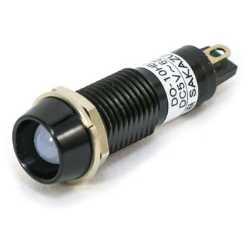 《抵抗器内蔵》モールドフレームタイプLED表示灯 坂詰製作所