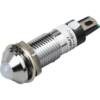抵抗器内蔵 メタルフレーム形LED表示灯 坂詰製作所