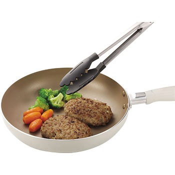 ENJOY KITCHEN ナイロン製クッキングトング パール金属