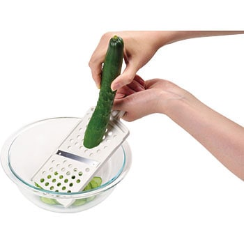 C-4655 ENJOY KITCHEN PCスライサーおろし器(ホルダー付) 1個 C-4655 ENJOY KITCHEN PCスライサーおろし器(ホルダー付) 1個