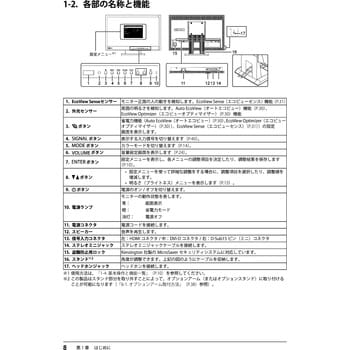 55cm(21．5)型カラー液晶モニター FlexScan EV2116W-A