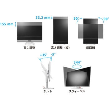 EV2750-BK 68．5cm(27．0)型カラー液晶モニター FlexScan EV2750 1台 EIZO 【通販モノタロウ】