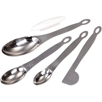 ストリームライン メジャースプーン4PCS パール金属