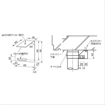 下部とい支持ブラケット ACE(エース)