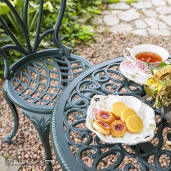 フロール カフェテーブル 3点セット タカショー