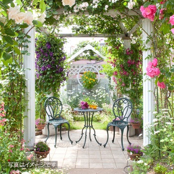 フロール カフェテーブル 3点セット タカショー