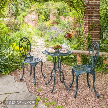 フロール カフェテーブル 3点セット タカショー