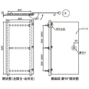 SUSステップ用昇降禁止板 ACE(エース) タラップ 【通販モノタロウ】