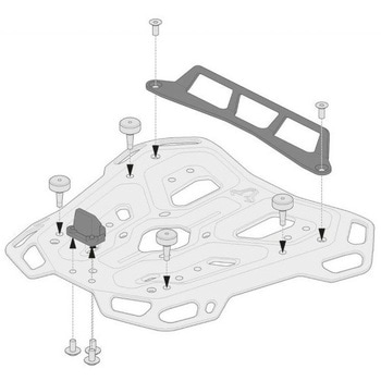 ADV-RACK用アダプターKIT SW-MOTECH (エスダブリューモテック)