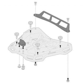 ADV-RACK用アダプターKIT SW-MOTECH (エスダブリューモテック)