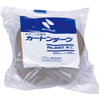 OPPテープ 660黄土 ニチバン