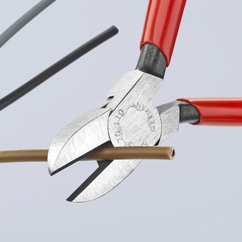 電工ニッパ ハンドル:プラスチックコーティング KNIPEX(クニペックス)