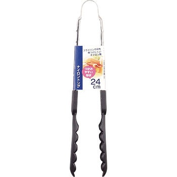 ナイロントング24cm(ブラック) パール金属