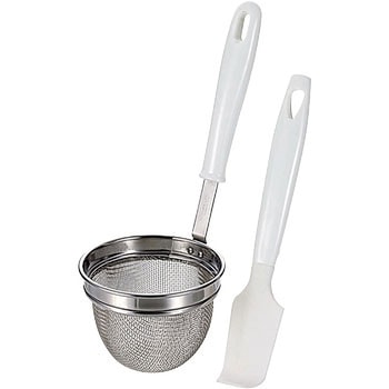 Easy Wash 食洗機対応みそこしセット(シリコーンヘラ付) パール金属