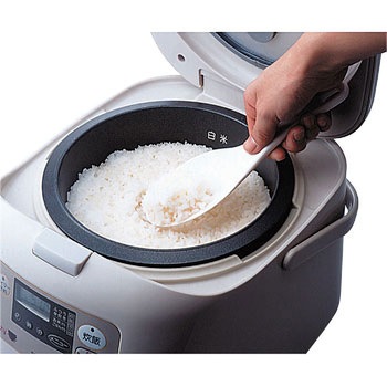 Easy Wash 食洗機対応ダブルエンボスマジックしゃもじ パール金属