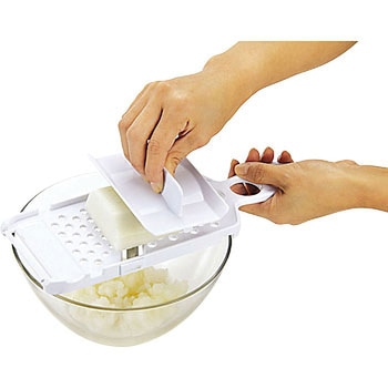Easy Wash 食洗機対応ワイドおろし・スライサー(安全ホルダー付) パール金属