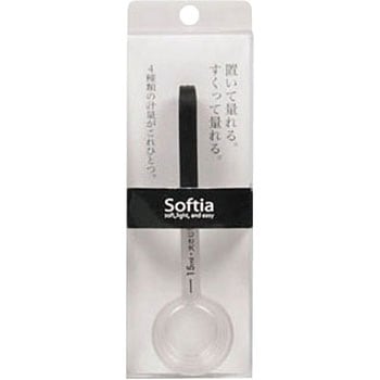 Softia 置いて量れる計量スプーン パール金属