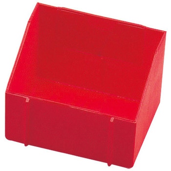 個人ケース 81×65×60mm レッド アズワン