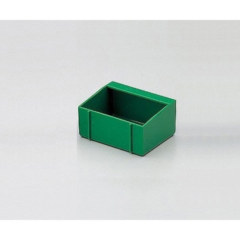 個人ケース 81×65×40mm グリーン ナビス(アズワン)