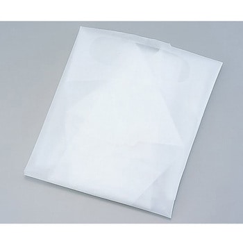 ナビロールエプロン(袖付き) クリア 50枚入 - ナビス(アズワン)