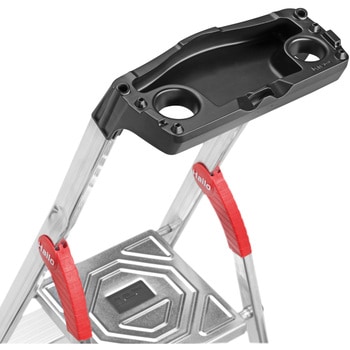 アルミ製踏台L-80型(上枠付) 長谷川工業