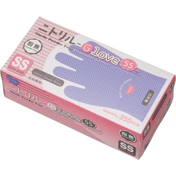 使い捨て手袋”ニトリルGLOVE55粉無” エフピコ