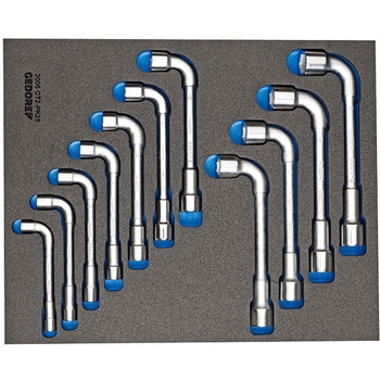 ダブルエンドL型レンチセット”2005CT2-25PK” GEDORE