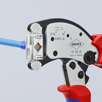 マルチアジャストワイヤーエンド圧着ペンチ KNIPEX(クニペックス)