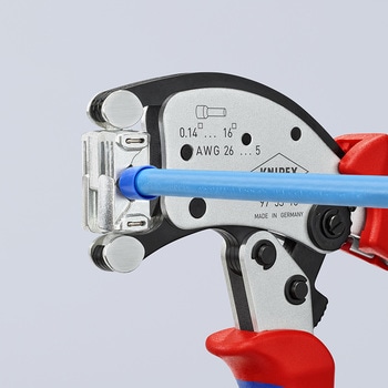 マルチアジャストワイヤーエンド圧着ペンチ KNIPEX(クニペックス)